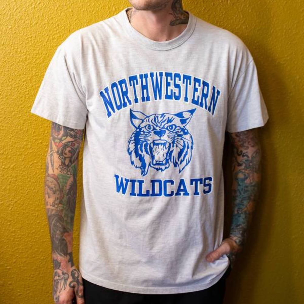 Vintage Physical Education Wildcats Gym Tee